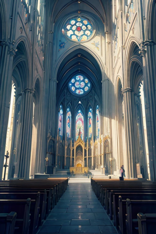 There is a cathedral,There is a clock in front, cathedral background, Church background, anime backgrounds, anime scene, cathedrals, Church background!, Anime background art, Anime landscapes, gothic church background, beautiful anime scenery, Anime beautiful peaceful scene, white church background, beautiful anime scenes, Today’s recommended anime is still, cathedrals!!!!!, a temple background
