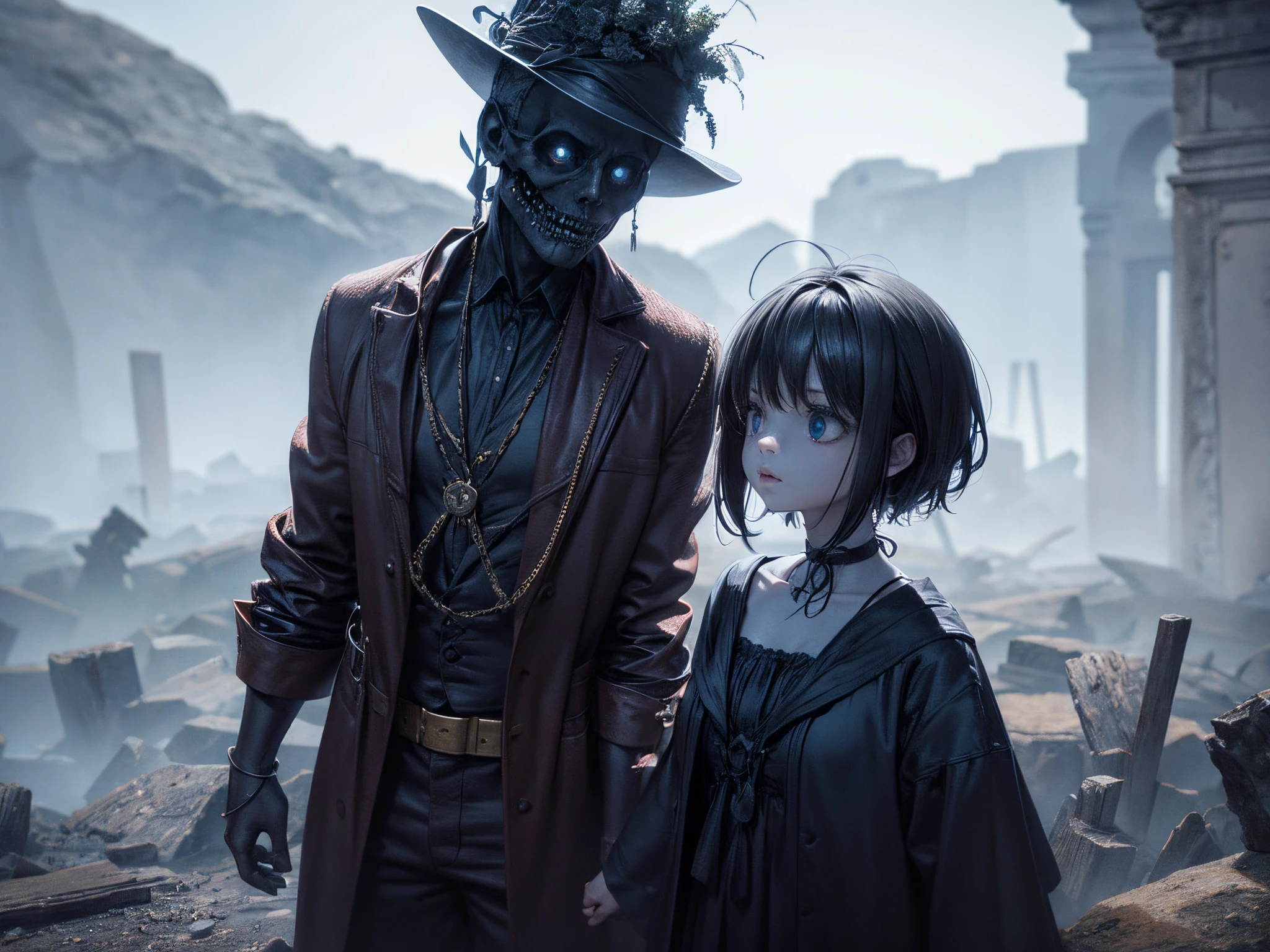 Pan across a spooky landscape where 3D mathematical formulas create a portal to a mysterious realm, blending the eerie with the analytical. Add cinematic depth to this Halloween adventure. enormous tits