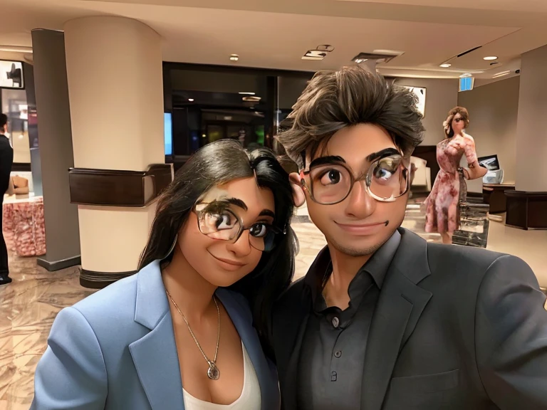 they are posing for a picture in a hotel lobby, profile picture, mia khalifa, photo taken in 2 0 2 0, jayison devadas, profile pic, taken in the early 2020s, profile image, headshot profile picture, wearing a suit and glasses, in the background, reddit post, in background, profile picture 1024px