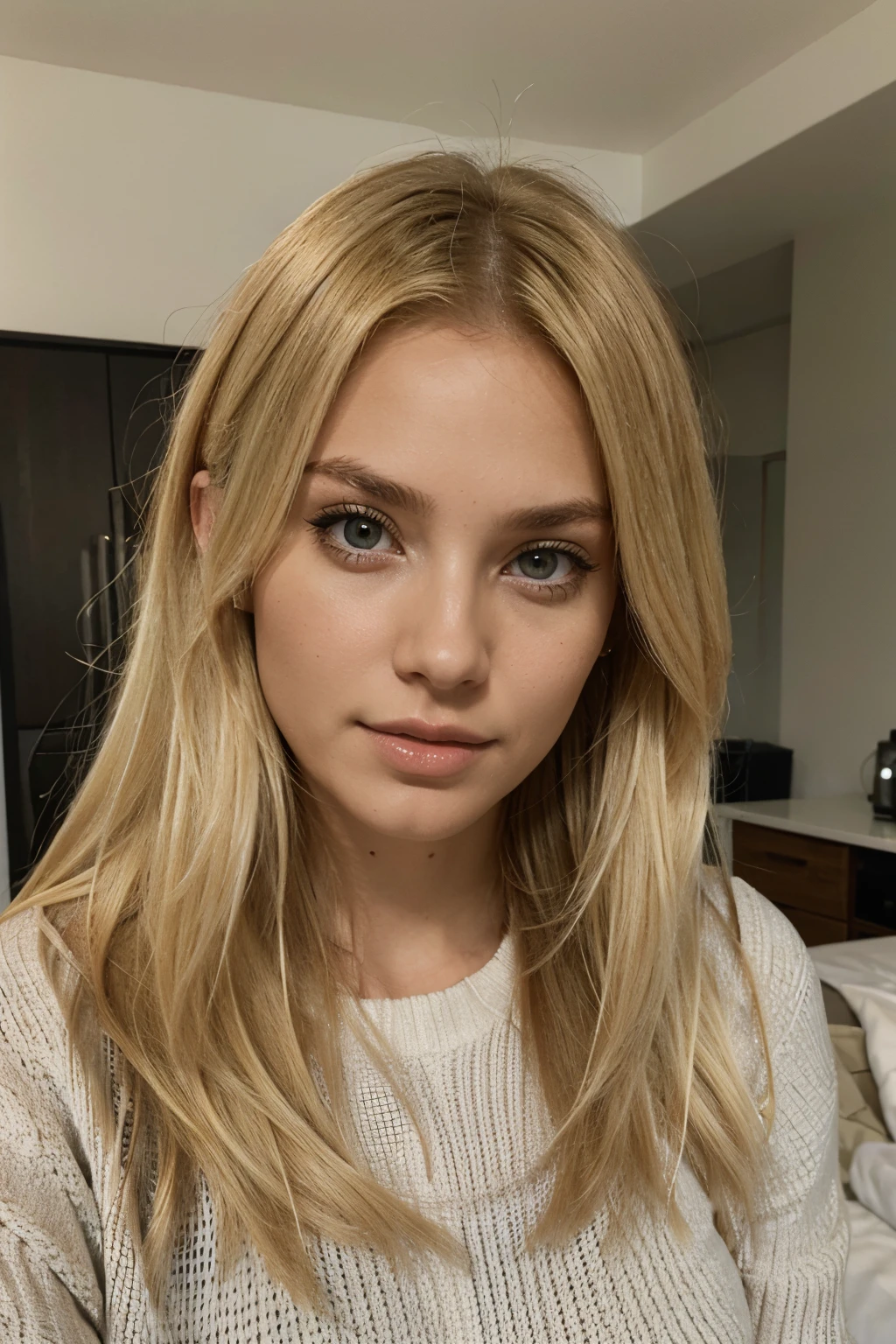 Blonde woman