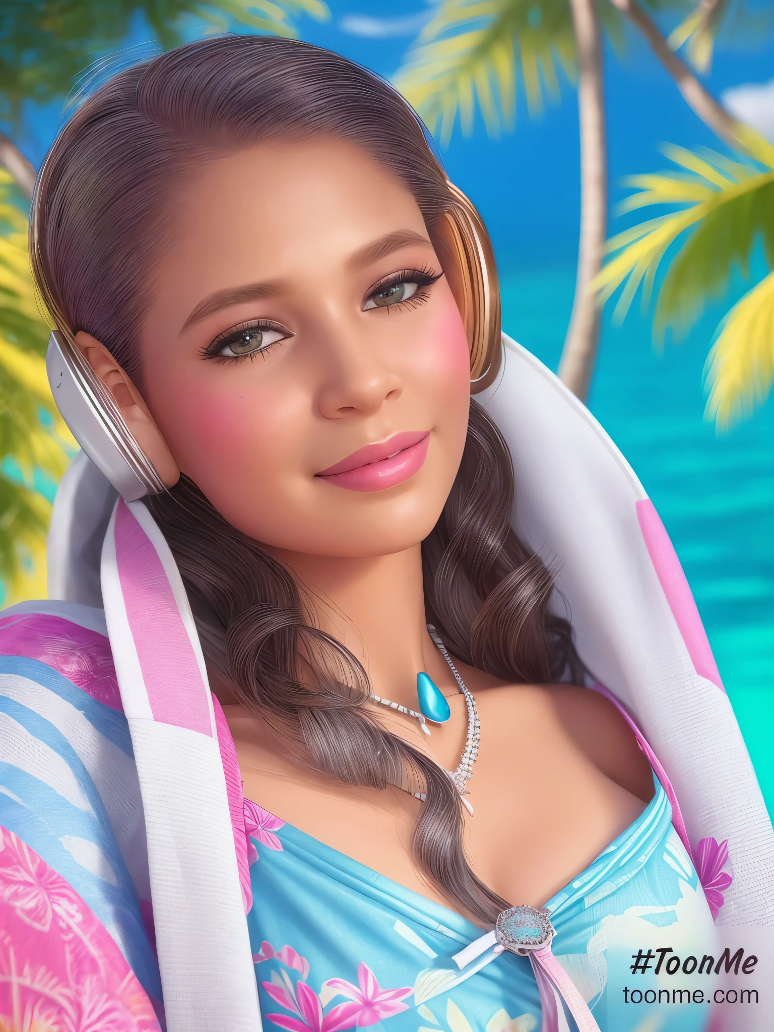 A young girl with brown hair , olhos claros, ultra realista 8k