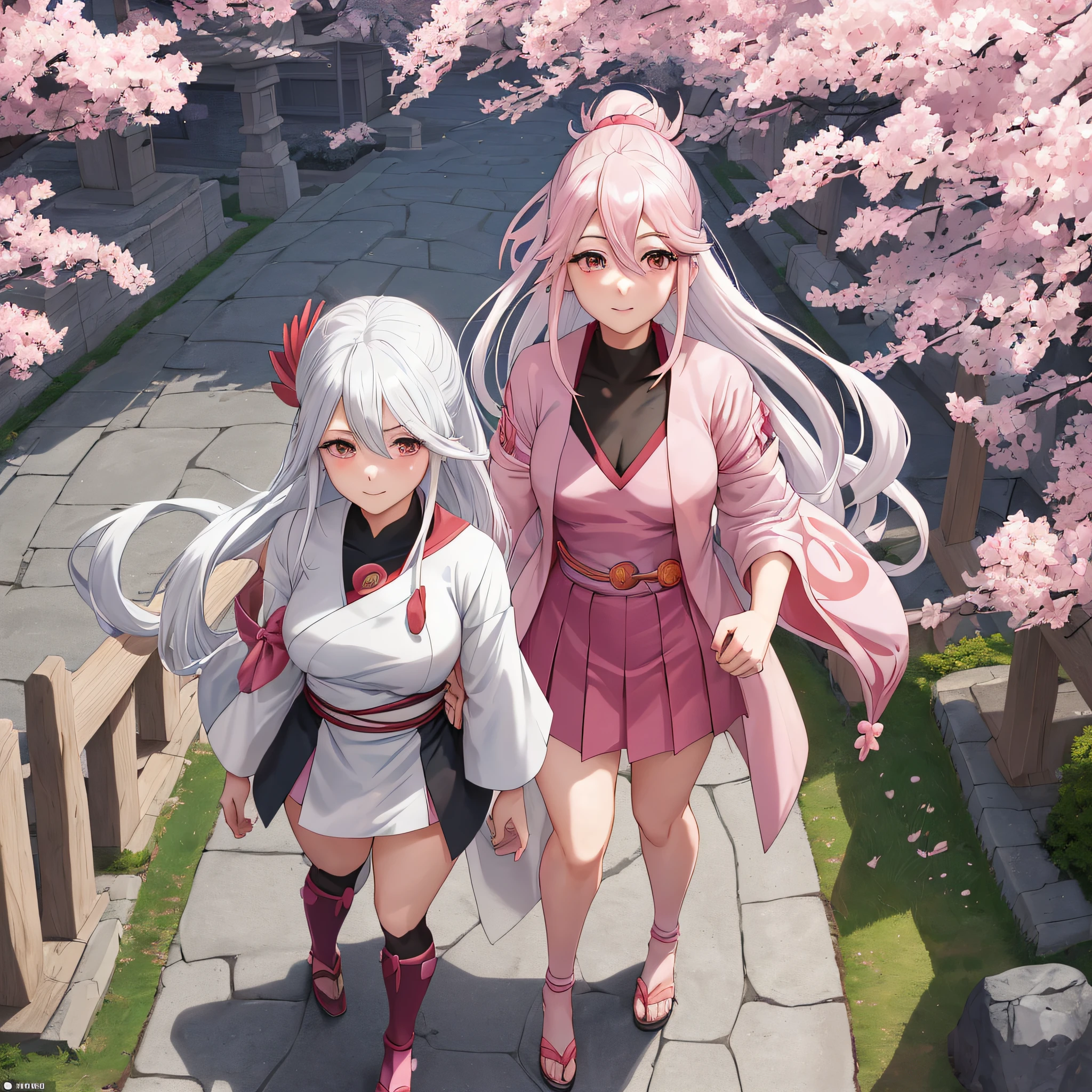 (((profesional: Paso a paso, taking into account even the smallest detail, Resultado final a nivel de Dios, todos los detalles intrincados, solo 2 chicas))): "Chica anime con pelo blanco y pajarita rosa frente a un edificio , Haruno Sakura, como personaje de anime, do anime chamada Lucy, Anime style", Himno del Rey como Princesa, Shikami, Sakura Haruno en modo Slug Sage, Deidad de pelo blanco, Mejor chica de anime, Atractivo Matoi Ryuko, Ueshiba Riichi"