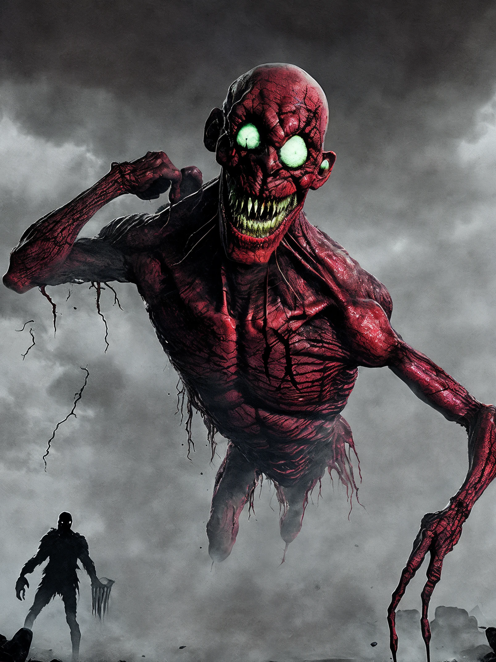 Obra maestra, sangre, fobia densa, horror, monstruo gigante, Armageddon