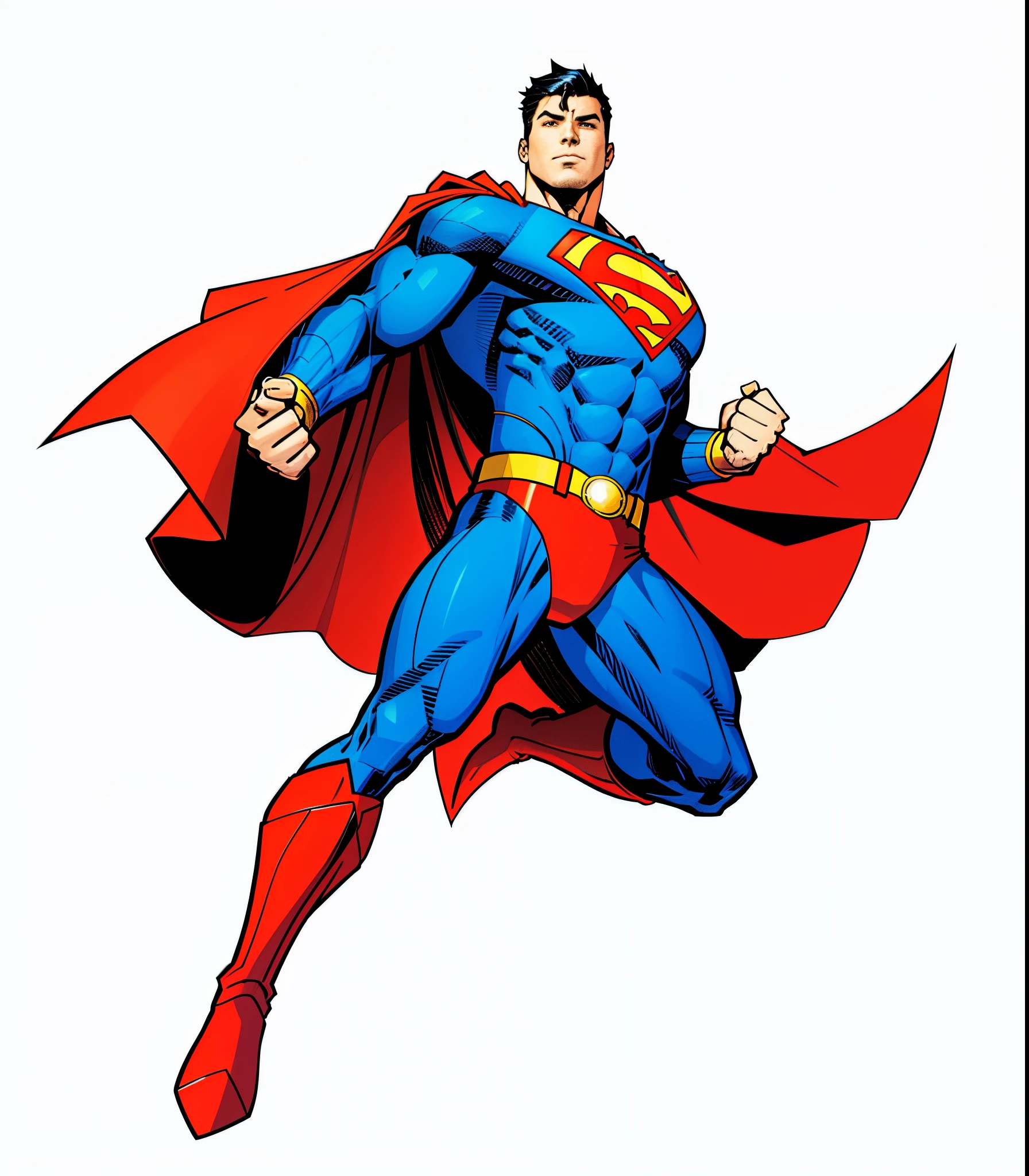 hombre, super heroe, cuerpo perfecto, traje de heroe, estilo comic