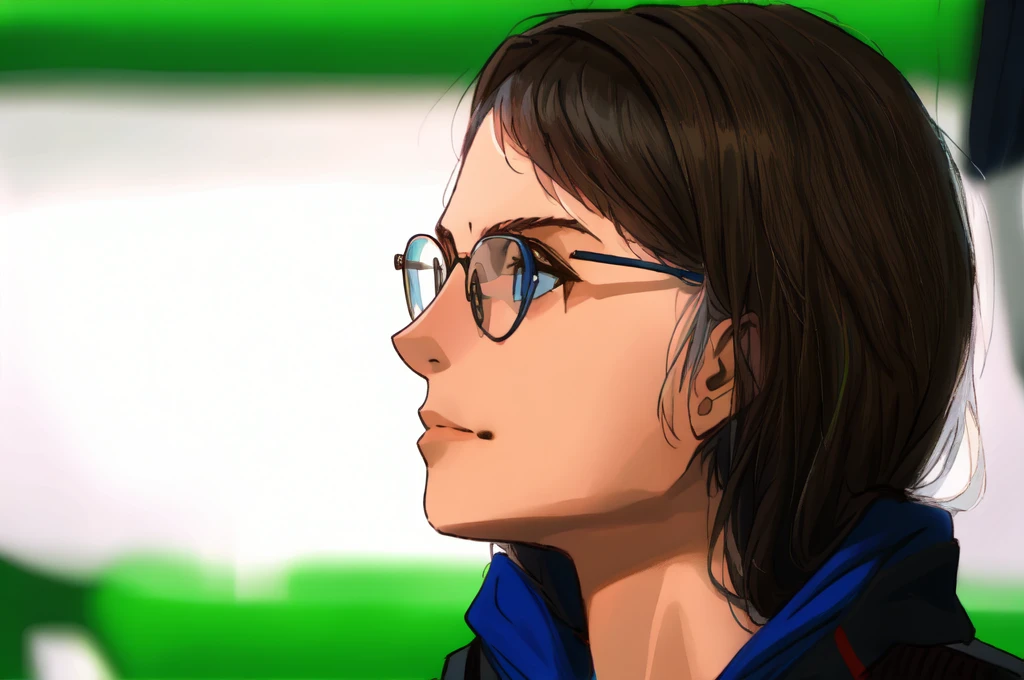 there is a woman with glasses and a blue scarf on, alina ivanchenko, julia gorokhova, alexandra fomina, sofya emelenko, nadezhda tikhomirova, andrea savchenko, anastasia ovchinnikova, viktoria gavrilenko, aleksandra waliszewska, anna nikonova, ewa juszkiewicz