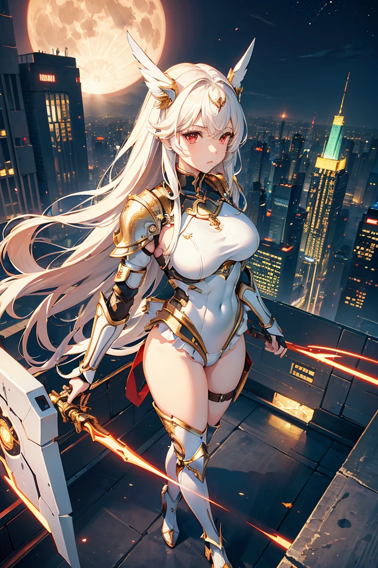 Sexy goddess,best qualityer,Snow-whiteskin,8K high quality,Sexy goddess,A pair of big eyes are beautiful and moving,White skin,Makeup,Sexy outfit,Armed with futuristic modern weapons,gold;jewely;Blue Electric,【Background with】Large gears,Large gears,Doomsday ruins,Giant tornado,Strange sky,Lightning Thunder,The setting sun burns the dark clouds,Multiple planets,The end of the world,Multiple planets,Mards,Jupiter,Mercury,Strange sky,The Eiffel Tower,Egyptian pyramids,Great Wall of China,Giant Tornado ultra-futuristic car,Cool headlights