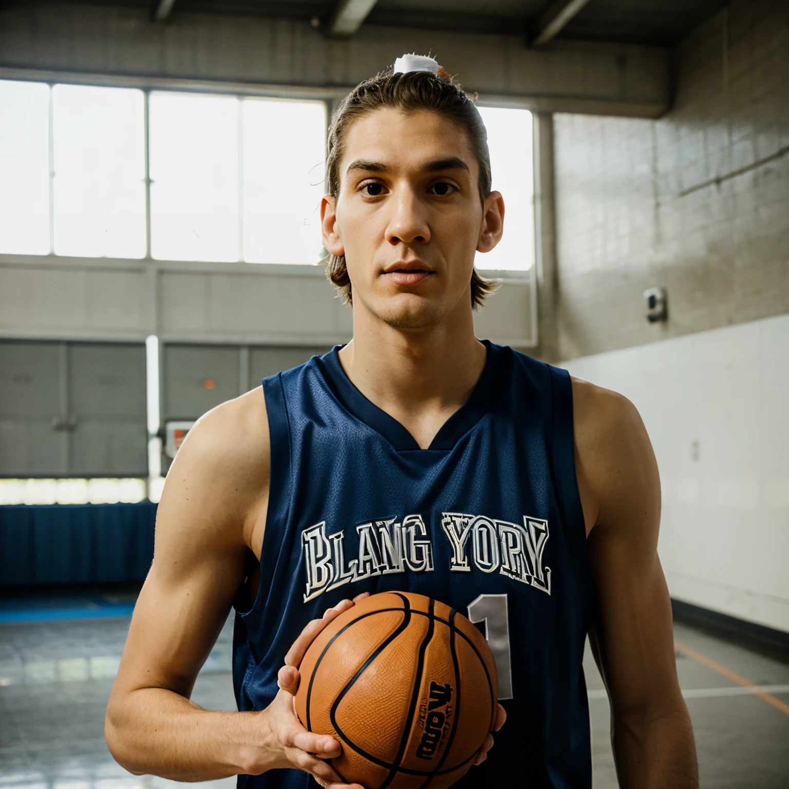 squidward plays basketball