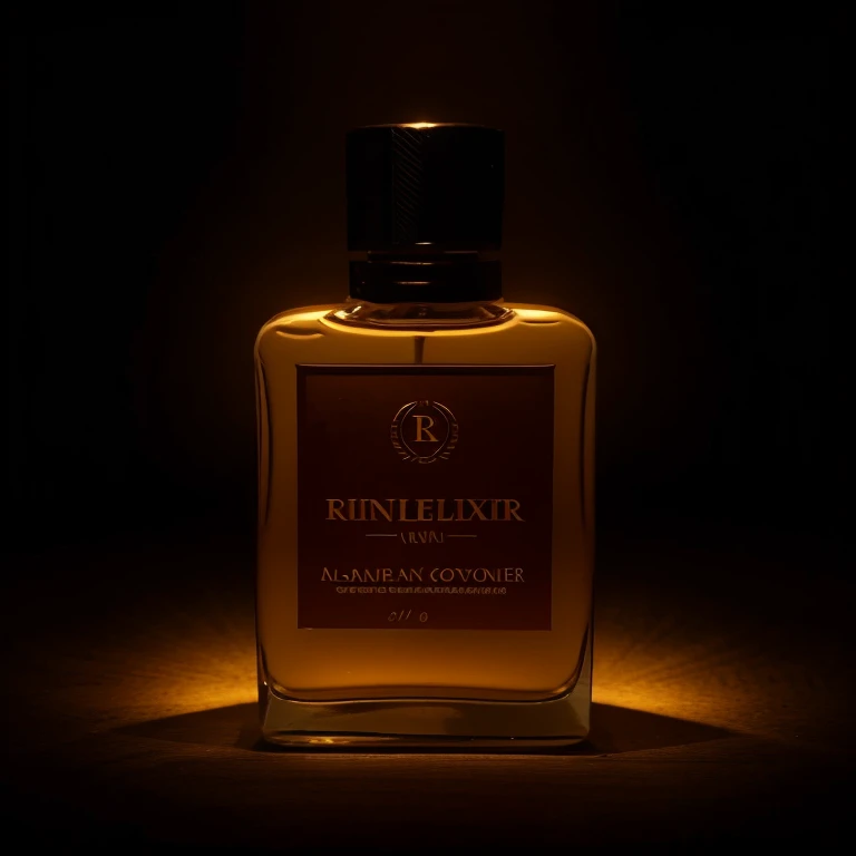 um homem segurando exuberante frasco de perfume, cinemactic, fotografia profissional, studio illumination, studio background, advertising photography, detalhes intrincados, hiper-detalhado, Ultra realista, 8k UHD