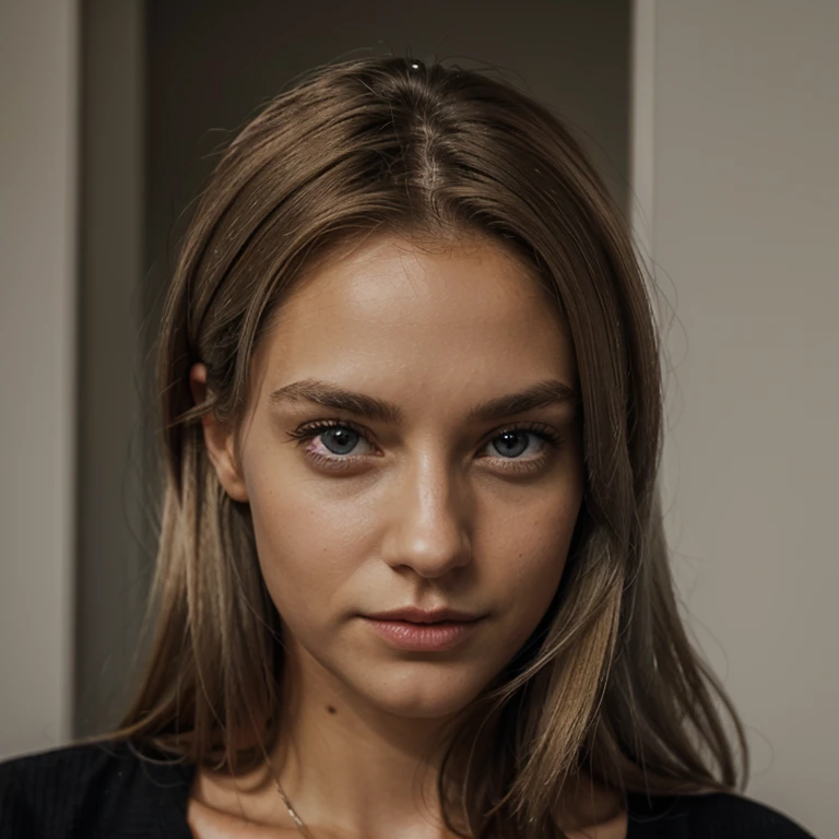 Tall European dark blonde Grey eyes