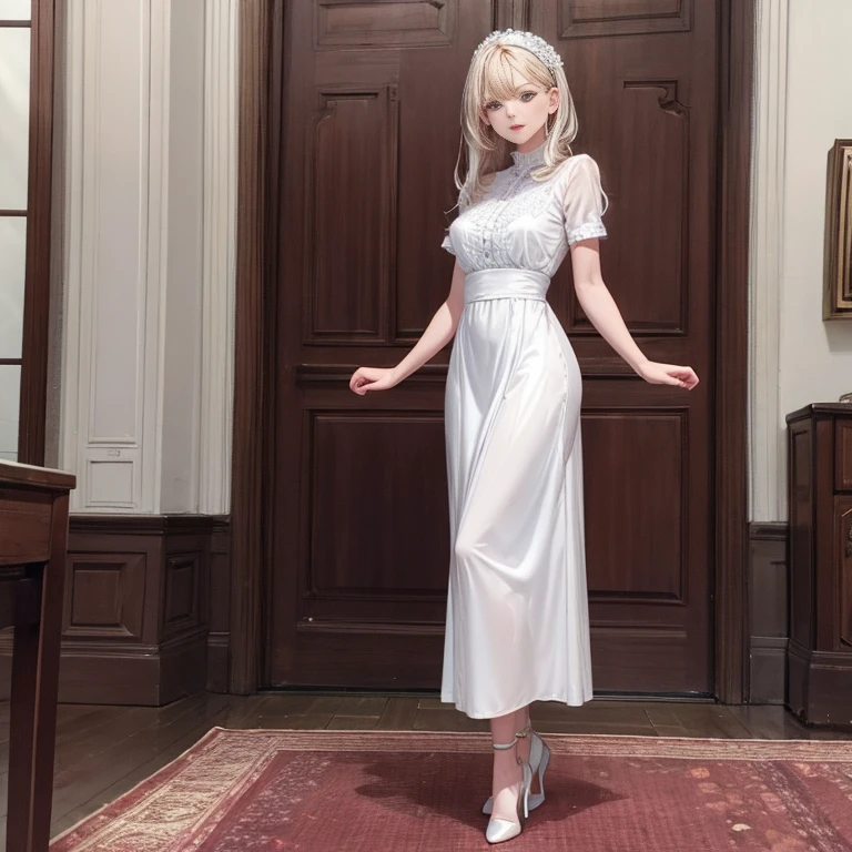 Royal sister mature woman full body photo