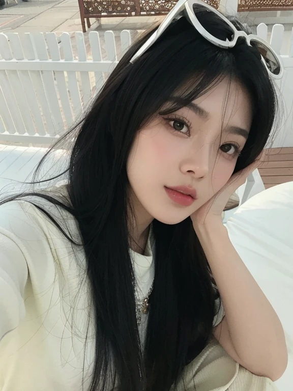 Araafed Asian woman in pink blouse taking a selfie, linda mulher coreana jovem, Mulher sul-coreana bonita, Beautiful Asian girl, Asian girl, menina coreana, mulher coreana jovem bonita, Modelo do Instagram, 18 anos, gorgeous chinese model, 2 2 anos, 2 Modelo feminina de 4 anos, Asian women, 21 anos, an Asian woman