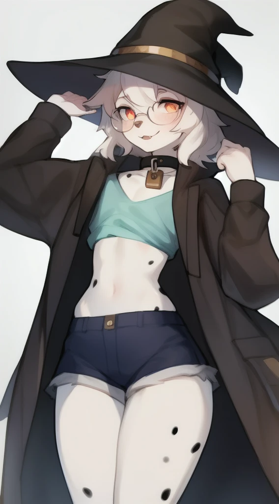 (Perfect body),Best Quality, K、NSFW、(((Lori)))、blush、(V-shaped eyebrows)、Tsuriformes、smirk grin、embarrassed from、(((((hair messy)))))、((Eyes are yellow)),((Gray hair)),(Sweat)、Black knee socks、((Black Bikini))、Beige jacket、(((sleeve less)))、((Red bean-colored scarf))、((Big ass))、(((flat chest)))、(((thick thighs)))、spreading legs、Electronic space、