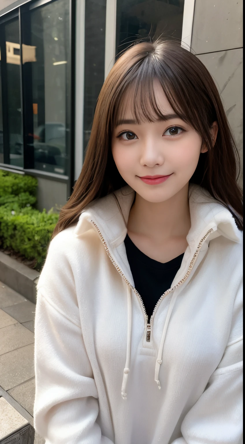 real looking skin,finely detail, hight resolution, hightquality、Perfect dynamic composition, Beautiful detailed eyes, Medium Hair, small tits、Natural Color Lip,Kamimei、Shibuya、20 years girl、1 persons、Transparent skin、Glowing hair、masutepiece, Best Quality, Illustration, Ultra-detailed, finely detail, hight resolution, 8K、The correct state of the human body、crouching down、A smile,Hair soaring in the wind,Thick,Winters,kou,Temperature 0°C,(Cheers)、(wining)