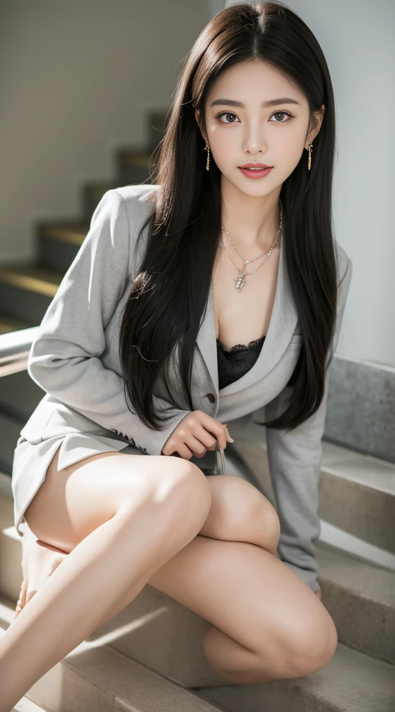 Best quality,masterpiece,ultra high res,(photorealistic:1.4),1girl, (Realistic:1.2), 18yo Girl, sexy outfit , sitting, computer classroom