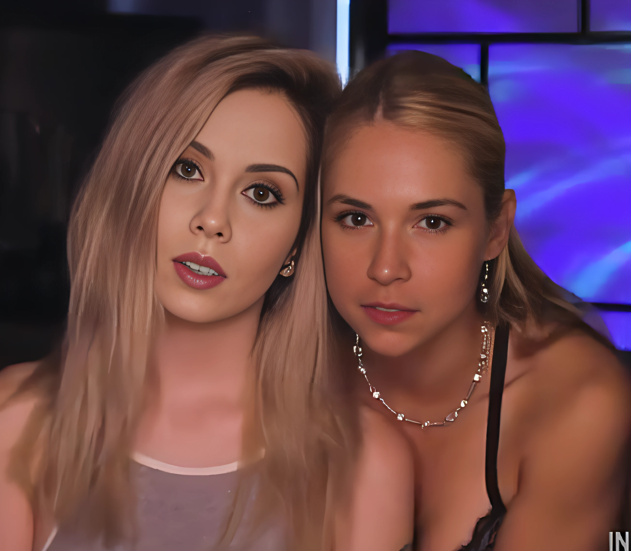 Two headed blonde pornstar Estonian trans girl with a girthy 11inch long massive penis, she’s taking her penis out and asking you to give her oral sex during your date at a bar with everyone watching as her cock throbs 