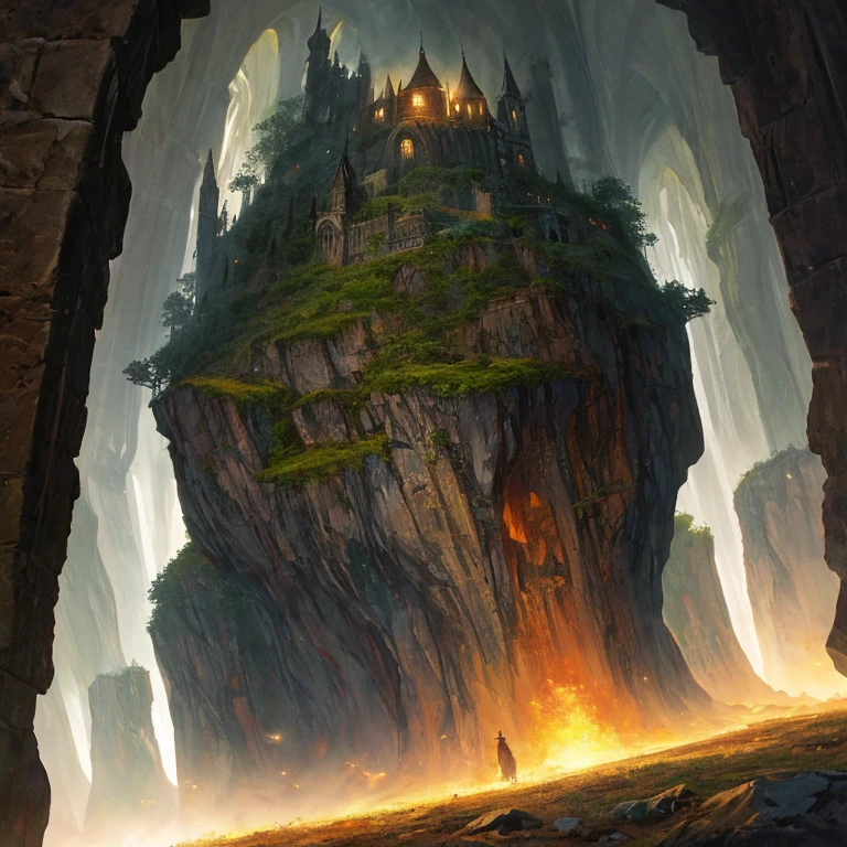 em um misterioso, fantasia sombria encantadora estilo anos 80, An all-powerful wizard gazes out at a breathtaking landscape from the peak of a majestic mountain. A cena se desenrola com uma intrincada mistura de realismo e fantasia, expressing the essence of a classic Dungeons and Dragons book cover. The art is ultra-detailed, bringing every aspect of the composition to life.
O retrato inclui belas, detailed lips that exude a sense of mystery and intrigue. The composition emphasizes the breathtaking landscape, Apresentando colinas ondulantes, florestas densas, cachoeiras imponentes, e castelos distantes aninhados entre as montanhas. The representation of the landscape is a masterpiece of art and creativity, transporting the viewer to a realm of wonder and awe.
The medium used is a combination of digital illustration and oil painting, resulting in a rich and captivating visual experience. O estilo de arte combina elementos de fantasia sombria, Capturing the essence of the 80s era, quando Dungeons and Dragons estava em seu auge. The colors chosen are vivid and vibrant, with a surreal color palette that enhances the mystical atmosphere of the scene.
The lighting is carefully crafted, accentuating the wizard's glow and casting a warm glow over the landscape. Lighting effects create a sense of depth and dimension, aumentando a atmosfera geral da obra de arte. The composition is framed in such a way as to draw the viewer's attention to the wizard and the grandeur of the landscape., evoking a sense of wonder and adventure.
Geral, This prompt captures the essence of a dark 80s fantasy, com detalhes intrincados, vivid colors, e um estilo de arte cativante. The viewer is transported to a realm of magic and adventure, explorando as profundezas do olhar do bruxo e a beleza da paisagem. The scene exudes a nostalgic charm and invokes imaginations of epic quests and mythical creatures.