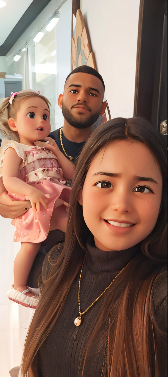 In my room I hold my daughter in my arms