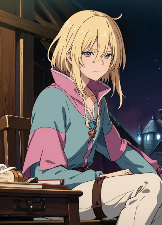 Howl's Moving Castle、Sexual facial expressions、 Erotic、leeway、male people、Sorcerer、magical land、Granblue Fantasy、Grabble
