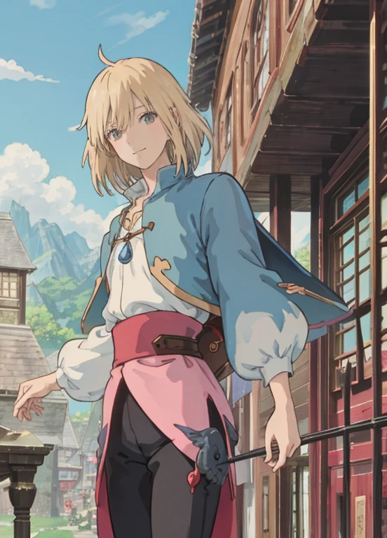 Howl's Moving Castle、leeway、male people、Sorcerer、magical land、Granblue Fantasy、Grabble、The upper part of the body