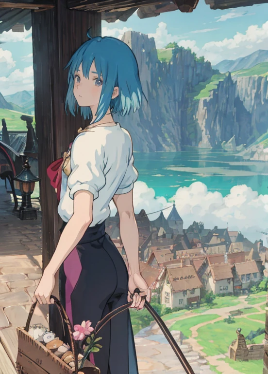Howl's Moving Castle、leeway、male people、Sorcerer、magical land、Granblue Fantasy、Grabble、The upper part of the body
