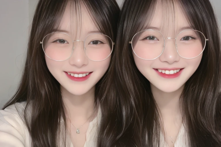 ((top-quality、8K、​masterpiece:1.3))、3 girls、selfee、Long、onepiece、A slight smil