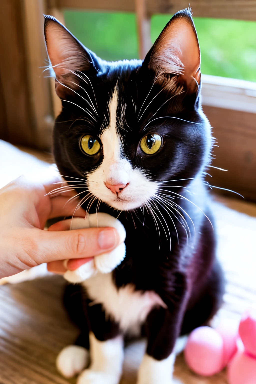 Hachi cracking cat、kawaii、