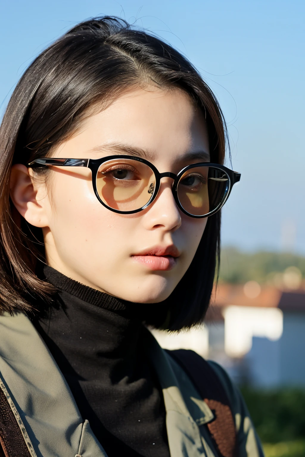 20yr old,Self-Defense Forces,eye glass