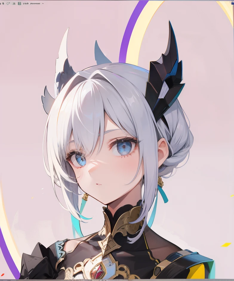 Rendering Right eye is hidden by hair