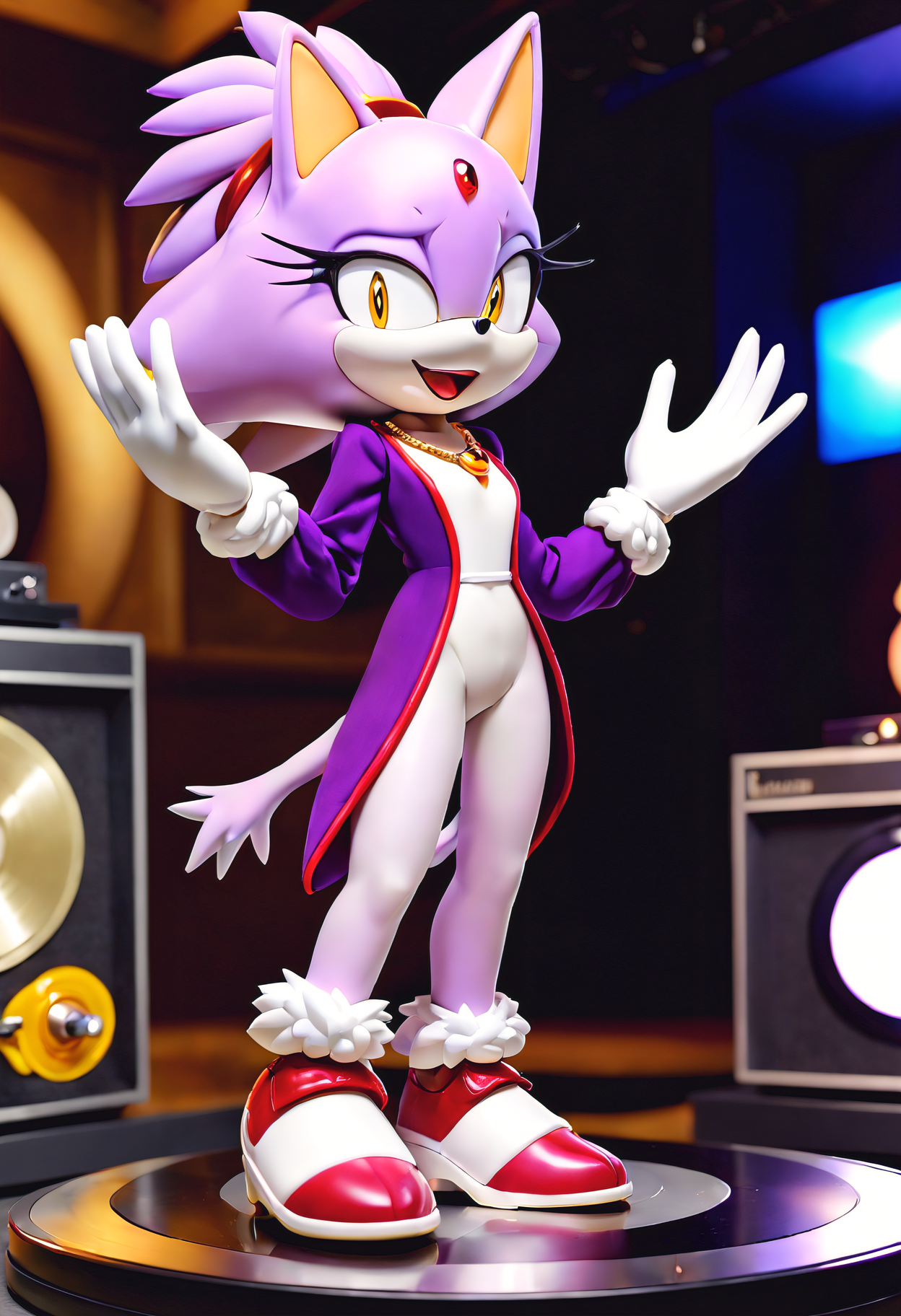 Blaze The Cat - SDXL v1.0 v1.0