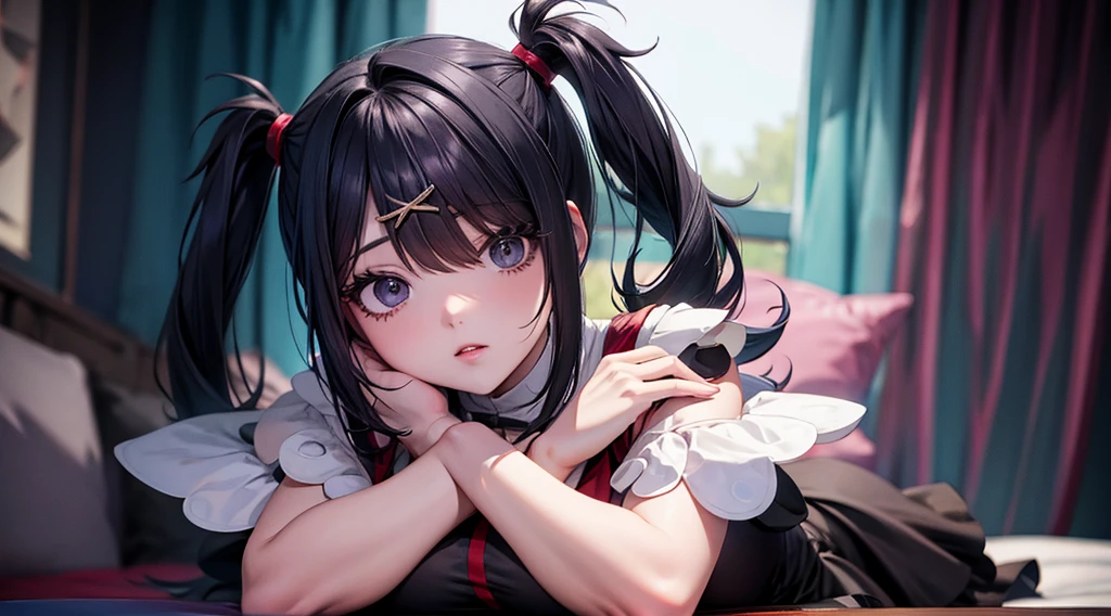 Anime one girl with long hair studying in bed, transparent,stuffed toy,smile,mini skirt,From the Azur Lane video game, very beautiful anime cat girl, azur lane style, Azur Lane characters, beautiful anime cat girl, beautiful fantasy anime, trending on cgstation, charming cat girl, cute anime cat girl, anime style 4k, anime fantasy artwork