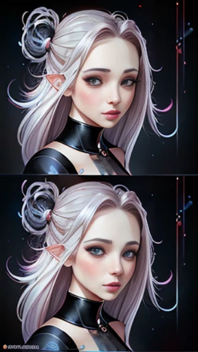 ((character sheet)), (various angles and expressions),((2 angles per sheet)), close up, close-up of a woman with long hair, curly hair, (red hair), white t-shirt, short skirt, black skirt, skirt with side slit, Anime Girl with Cosmic Hair, beautiful digital art, beautiful beautiful digital art, (purple clothesela digital art, Beautiful Art UHD 4K, beautiful digital art, illuminated, (Atmospheric Illumination), highly detailed 4K digital art , beautiful fantasy art portrait, beautiful fantasy art, digital fantasy art, goddess of galaxies, detailed skin, face details, ((platinum hair;))digital art, ((character concept)) detailed in 4k, detailed cute face.((neutral color background))