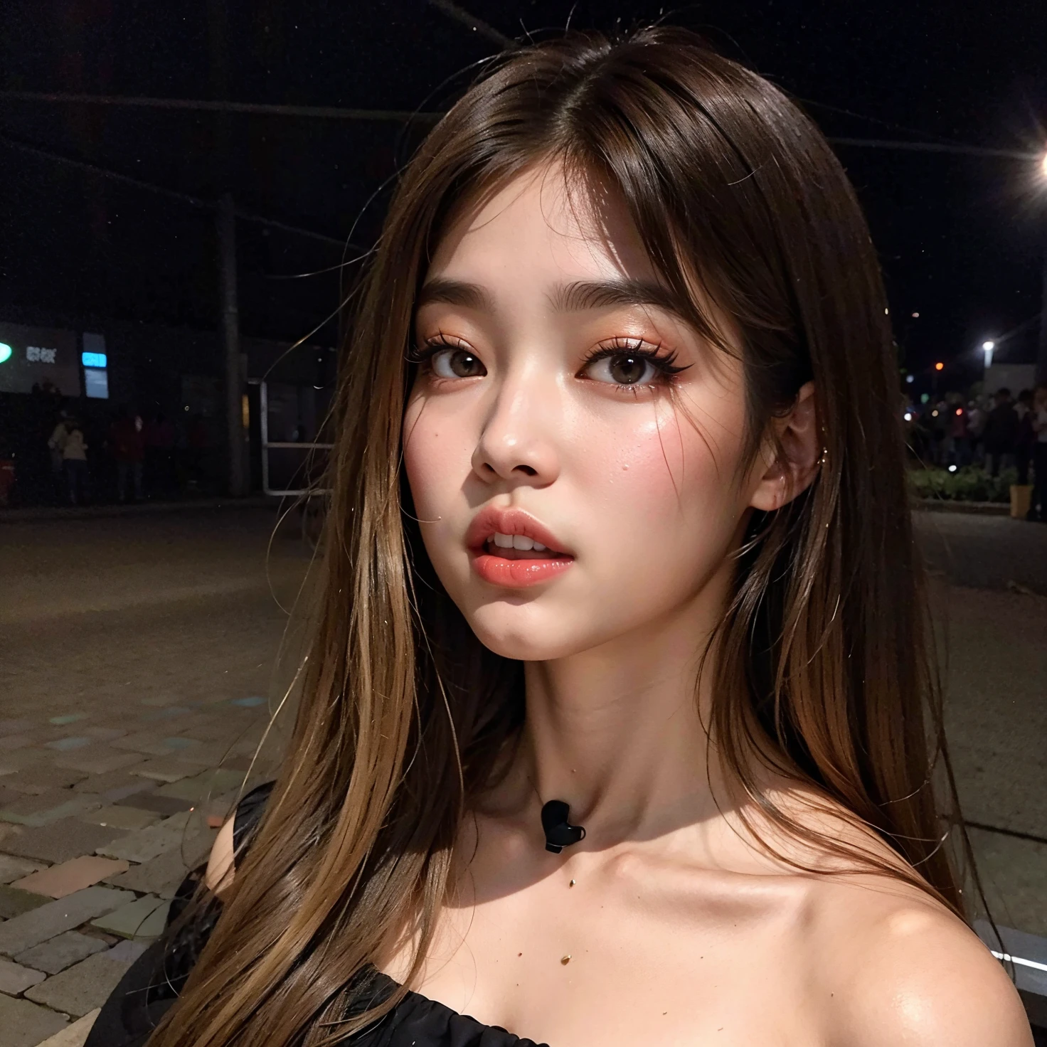 There&#39;s Jennie Kim in a black dress and a hair clip, 18 anos, 19-year-old girl, 1 6 anos, dilraba dilmurat, ela tem cerca de 1 6 anos de idade, ela tem cerca de 20 anos, ela tem cerca de 2 0 anos, 21 anos, Pokimane, 2 2 anos, jennie blackpink