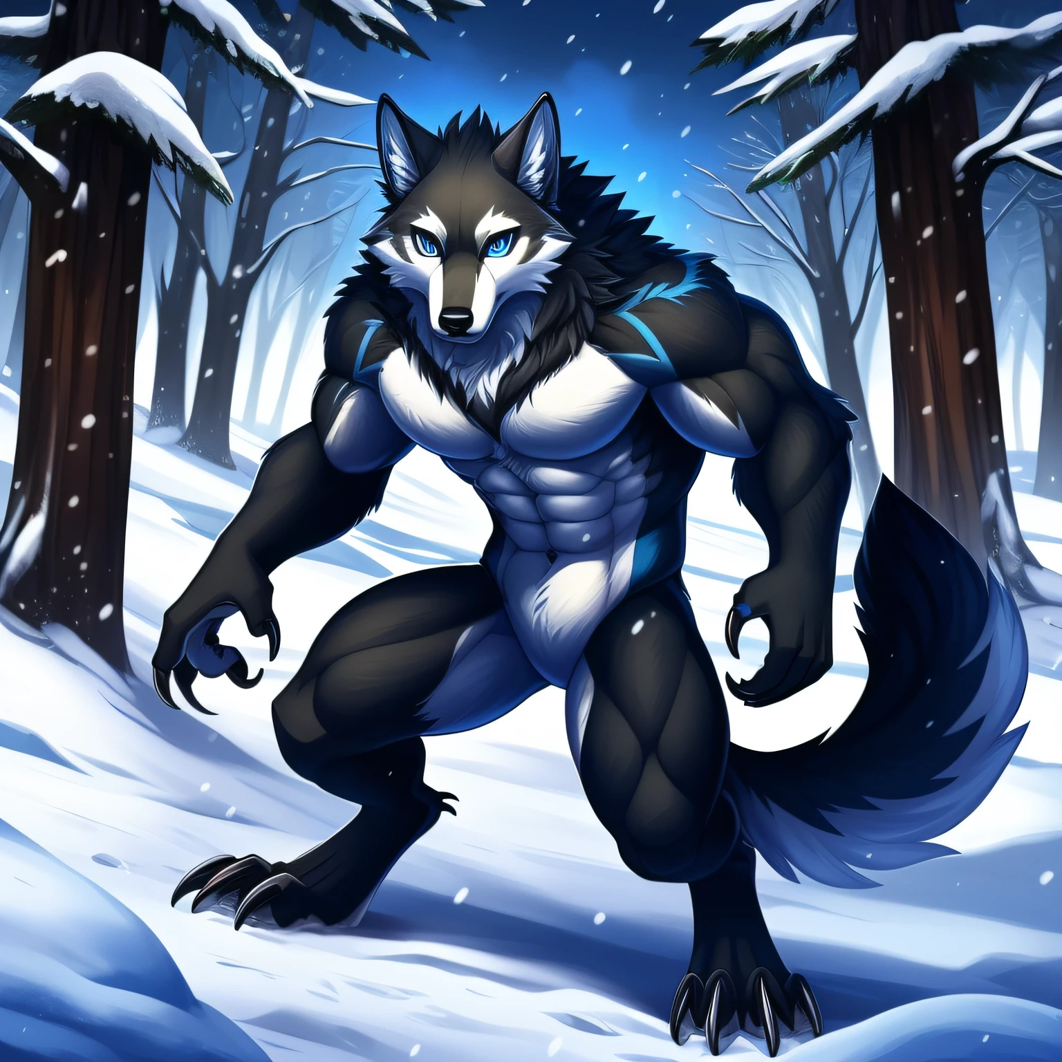 puro \(changed\), nude, male, penis, canine penis, black penis, large penis, knot,balls, front view, standing, claws, paws, tail, fluffy, black fur, skull mask, muscular, furry belly, large body, flexing, forest, night, tree, moonlight,
BREAK,
by zephyxus, by thebigslick, by personalami, by snowskau, low angle camera, (intricate, high detail, film photography, soft focus, RAW candid cinema,
photorealism, realistic, photorealistic, analog style, subsurface scattering,
masterpiece, best quality, ultra realistic, 8k)