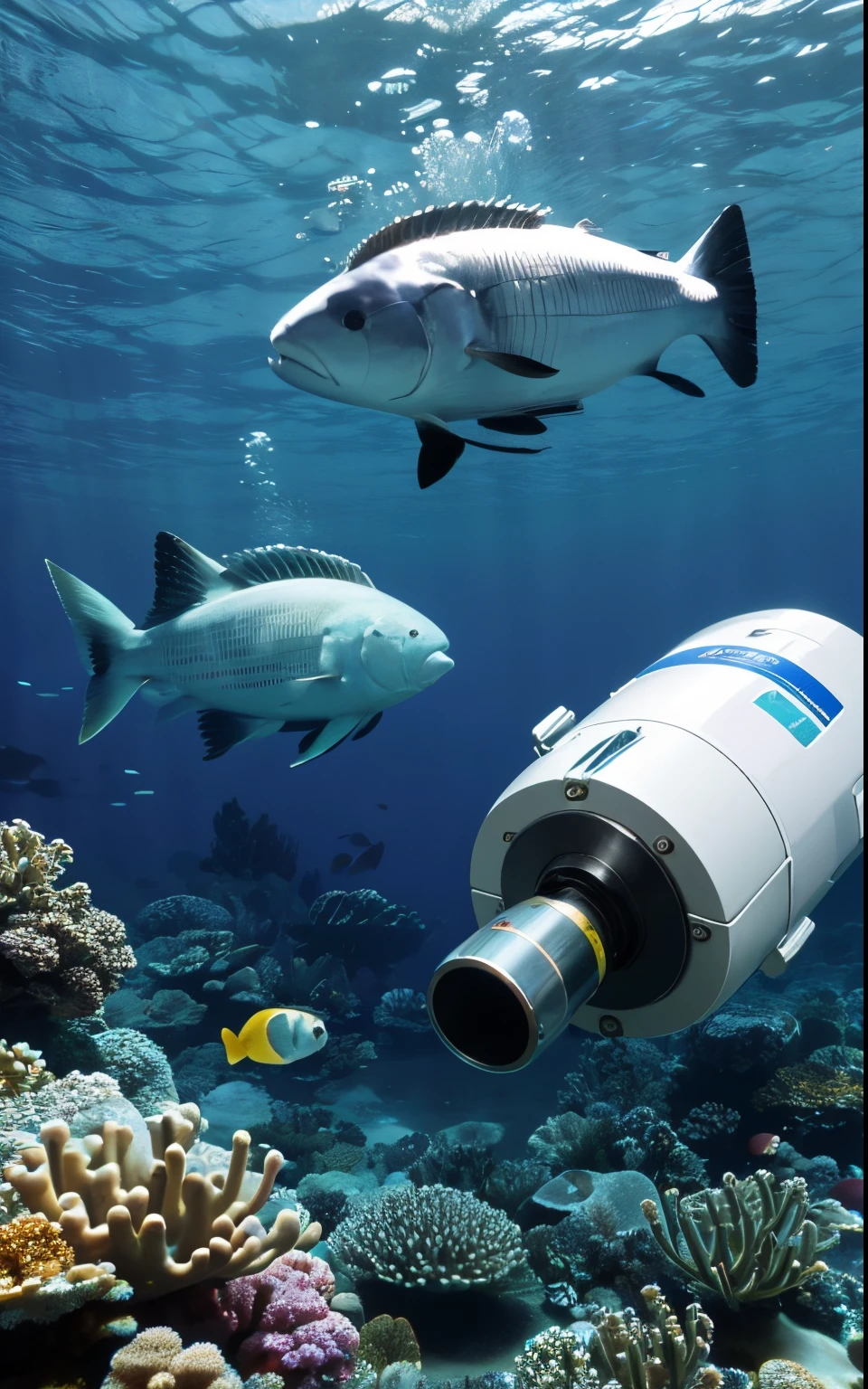 underwater biological detector,sense of science and technology,,Many functions,Describe each function