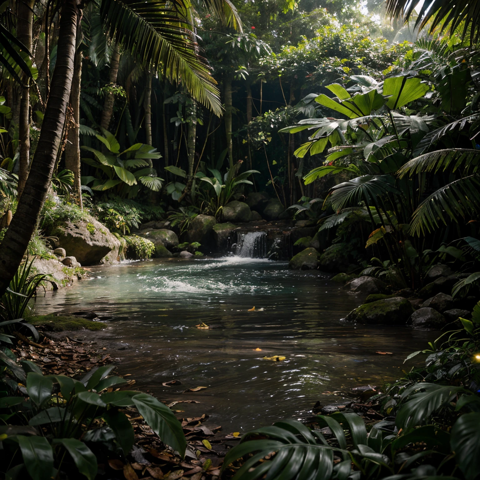 4k hyper realistic jungle