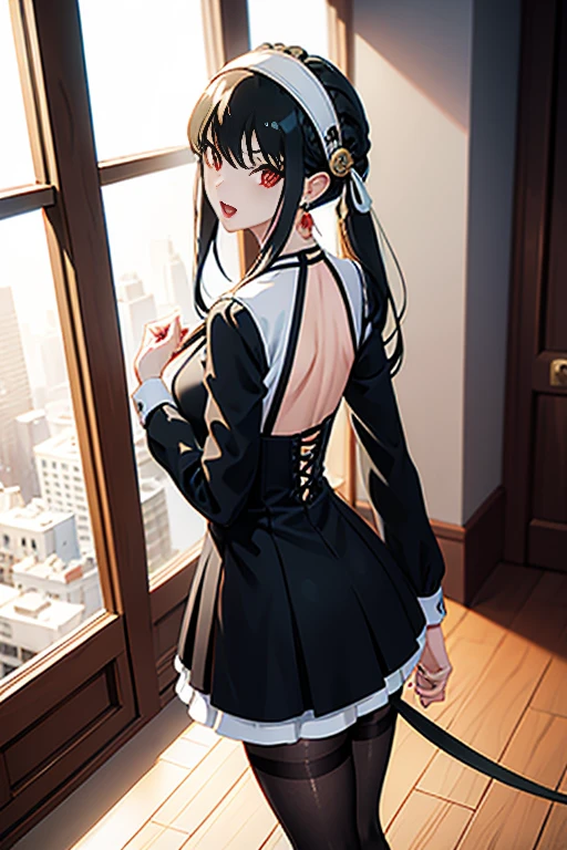 (highest quality), (masterpiece), 1080P, HD, 4K, 8K, Angle from directly below, raise both hands, Only the nipples are exposed, armpit, high school student, uniform, small breasts, whole body, black hair, blush, garter belt, frills, Take a photo of the soles of your feet