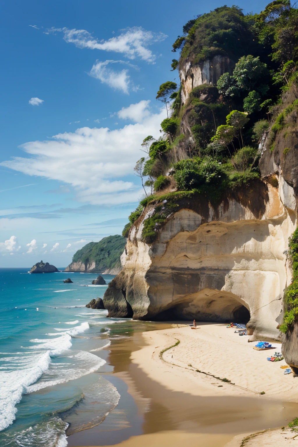 quero uma imagem de uma praia paradisiaca do brasil