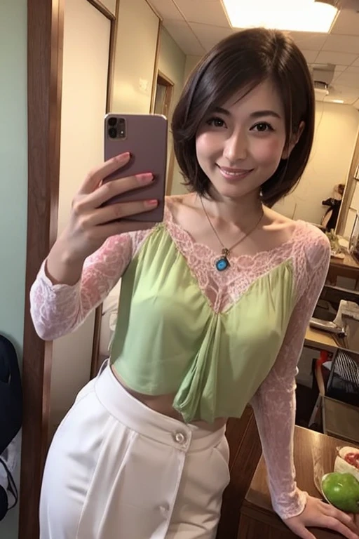 girl　japanese　selfee　A sexy　a smile