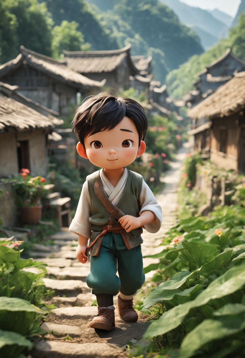 Once upon a time,There is a small village,A group of harmonious villagers live in the village。they are hardworking、goodness,Work together to make the village a better place。There is a young man named Xiao Ming in the village,he loves nature,Love adventure,Always explore the world around you with curiosity。