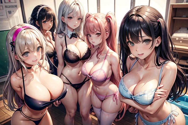 Girls、5 Beautiful Girls、slenderbody、Big、Incredibly large breasts、ultra breast、Invitation、Proud breasts、A detailed、Begging Pose、Providing sexual services oob store、We are waiting for you、School swim wear、an lingerie、bunnygirl、NAKED Apron、maikurobikini