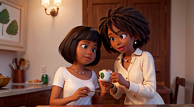 two African American women, sopporting each other