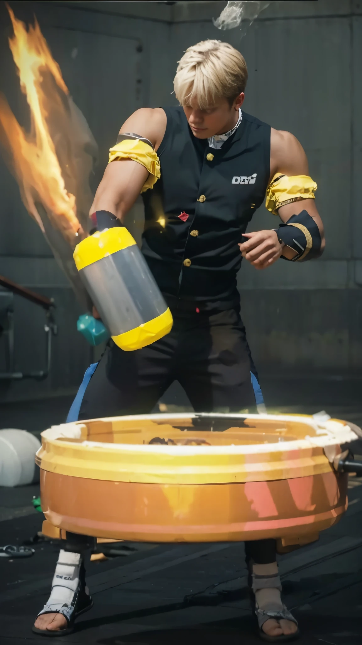 1 Boy with big body