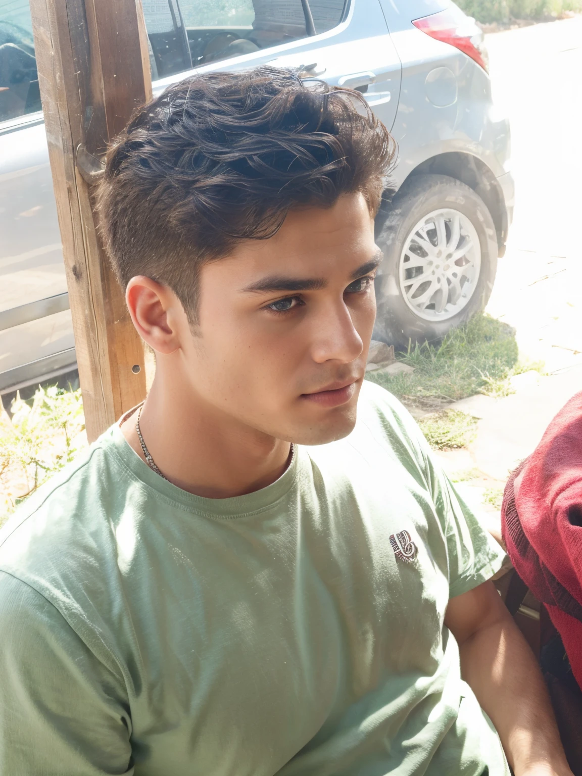 Handsome boy ultra realistic,v__4