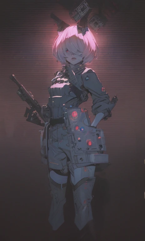 ((La mejor calidad)), ((obra maestra)), (muy detallado:1.3), ...............................................................................................................................................3D, Beautiful (cyberpunk:1.3) Mujer hacker, peinado corto,pelo corto, Volver al visor, cabello grueso, Terminal de ordenador operativo, Pantalla montada en la cabeza, computer server, Pantalla LCD, fiber optic cable, Logotipo de la empresa, HDR (High Dymanic Range), Trazado de rayos, NVIDIA RTX, Super resolution, Irreal 5, Subsoil Scatter, Textura PBR, Post-procesamiento, Anisotropic filtering, profundidad de campo, maximum sharpness and sharpness, Texturas multicapa, Albedo y Highlight Maps, Sombreado de superficies, Accurate simulation of light-material interactions, proporciones perfectas, Renderizado de octanaje, duotone lighting, ISO bajo, balance de blancos, Regla de los tercios, amplia apertura, 8K RAW, efficient sub-pixels, sub-pixel convolution, glow particles, dynamic pose