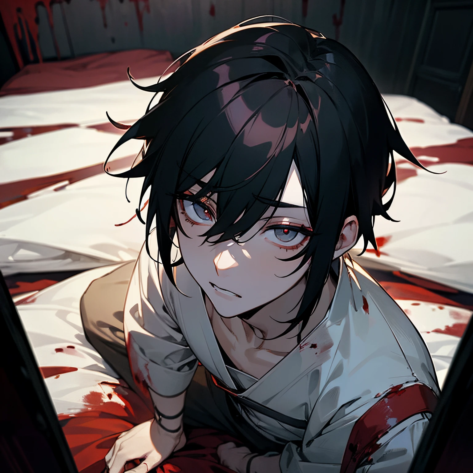 Creampie、((Short Hair , Black Hair, head、Nape、Base of ear、レイプされるmaleの子、male、Open your mouth、Sticking out tongue))、Spread your legs、penis、、Creampie、orgasm , (((maleの子1 person)), 1 person, trembling,Excess semen,Perfect Anatomy,(((orgasm表現))),panic,Hollow Eyes、Are crying、Watery eye、Anxious expression、,Sweaty,Completely naked、skinny, Sex Roller,