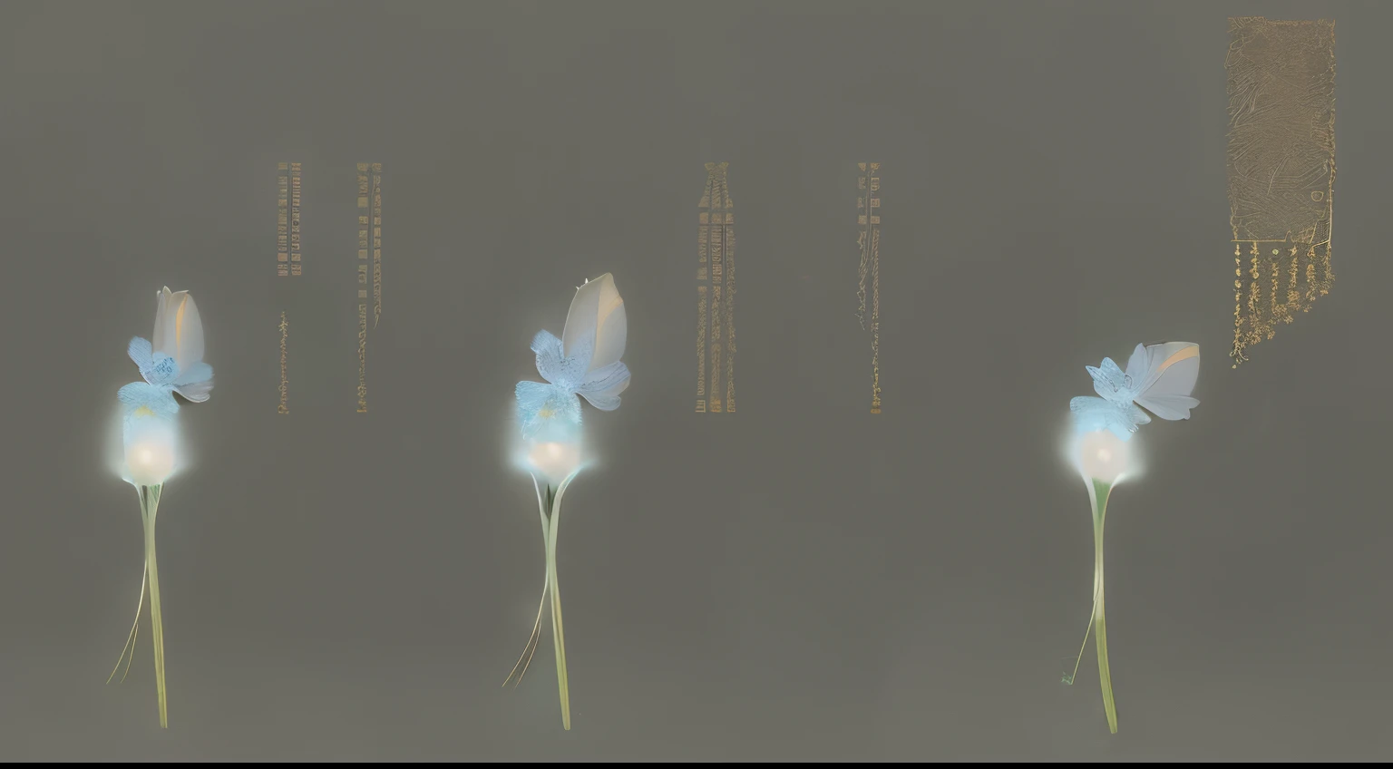 (a very delicate and beautiful)、femele、ren、florals、独奏、(picked up by a sylph、No dark background illustration、(silhuette)、skinny body、background at room、single body、mournful、1 persons、ass hole up、