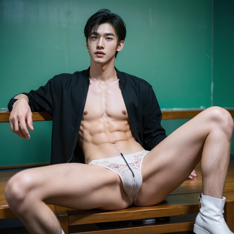 Classroom,lectern,blackboards,tight micro g-string,male people,cool guy,Hermaphroditic men,transparent wet clothes,leg loops,Boots,damp hair,flowingwater,perspire,spread their legs,Masturbation,mtu,cool guy,leg loops,tight micro g-string,Get wet,,damp hair,The light is even,male people,Youth,leg loops,espadrilles,cool guy,Short broken hair,spread their legs,Masturbation,cool guy,ar old,frontage,Face the computer,,Hipsters,Earphone,intercom,microphones,androgynous male,scowling,His face was flushed,bite lips,is shy,cool guy,Slim young handsome guy,Bare legged,Delicate facial features,lace panty,smooth thigh,Cocked buttocks,Open your legs,Flushed,Hermaphroditic men,Asian male,Slim young handsome guy,stocklings,smooth thigh,mtu, mascular, cool guy,Masculine face, Attractive,, ((1人))), tmasterpiece, absurderes, Best quality at best, Complicated details, (shiny skins, , Shiny oily glowing skin, shinny hair, Pale complexion), Attractive, ((musculature)), AS-Adult,Watching Viewers True 4K light and shadow , nsfw
