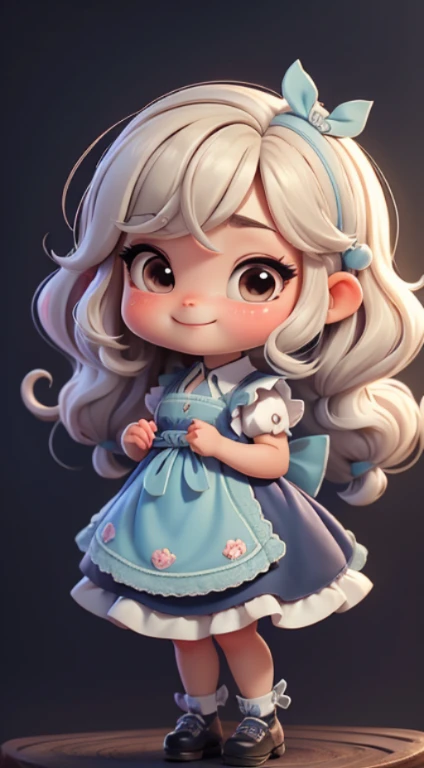 Create an 8K version of the Alice baby loli character.
《tchibi》alice doll: 德夫菲卡查莫索和Bonito, Keep the iconic elements of the original character. 《tchibi爱丽丝》Must have a round face, eyes with brightness, long eyelashes and rosy cheeks. Your hair should be short, bright, light or light brown.
Bonito: 为tchibi爱丽丝穿上美丽优雅的粉色或淡紫色连衣裙 . This dress may have ruffles, income & the detail, Refer to the theme of Wonderland. Add loops or ribbons, Delicious food.
aprons & the bow: Adicione um aprons branco sobre o vestido de Alice Chibi, Tie it around your waist with a thin bow. O aprons pode ter pequenos the detail, Como Borzos or Borda dos Finos.
Bonito: Complete o look chibi de Alice com meias listradas azuis e brancas ou the detail divertidos. standing on your feet, Bonito肋骨, com gravatas ou Fivelas.
Magic accessories: 为爱丽丝的tchibi添加迷人的配饰, 就像头发上的蝴蝶结或带有仙境the detail的头饰. You also get beautiful themed accessories.
Be sure to add shadows, texturas e the detail nos cabelos, 爱丽丝tchibi的衣服和配饰, Make it more charming and charming. Give him a smiling face,Put a sweet smile on his face, Capture the essence of the character in a subtle and captivating way.