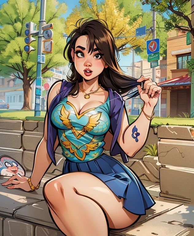 Best Quality, (Photorealistic:1.2), Hyper-Resolution, Three Women,long brown hair,long legged,Ultra-realistic 8K CG,face perfect,flawless perfection,A park with beautiful autumn leaves illuminated at night、Sexy winter clothes、Colossal tits,Huge breasts,drooping chest,long legged,slim,being thin,swollen breasts,crisp breasts while breastfeeding,lactation,small breasts with rounded upturn, huge big breasts、Take a photo standing up、