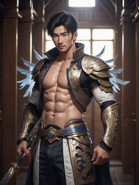 Chinese Men God, Mythology, Chinese odyssy, Handsome,, Topless, strong  Muscles Athlete body, top up Frame, Sexy, Professional Lighting, , Chinese Heaven Background, Bulge string  Underwear, naked Warrior , God of handsome, naked  Male, , Seduce, Sex Appeals,  Alafard man  naked   ,, muscular body, handsome,  manly,  inspirite by Zhang Han, Cai Xukun, Kim Do-young, Inspired by Bian Shoumin, Inspired by Xiao Yuncong, yihao ren, yanjun cheng, jinyiwei, inspired by Huang Gongwang, xintong chen, sexy body belt, wearing japanese string brief , super long big dick masturbate, correct dick in good shape ,nice butts, bare butts, Tattoo chest,  tattoo hands,  tattoo arms,  tattoo belly, clear studio light, night ancient chinese Buddhism temple background,  detailed background, fantasy Chinese themed, the best resolution, 8k, Ultra fullHD, look at the viewer,  catching eyes, 
